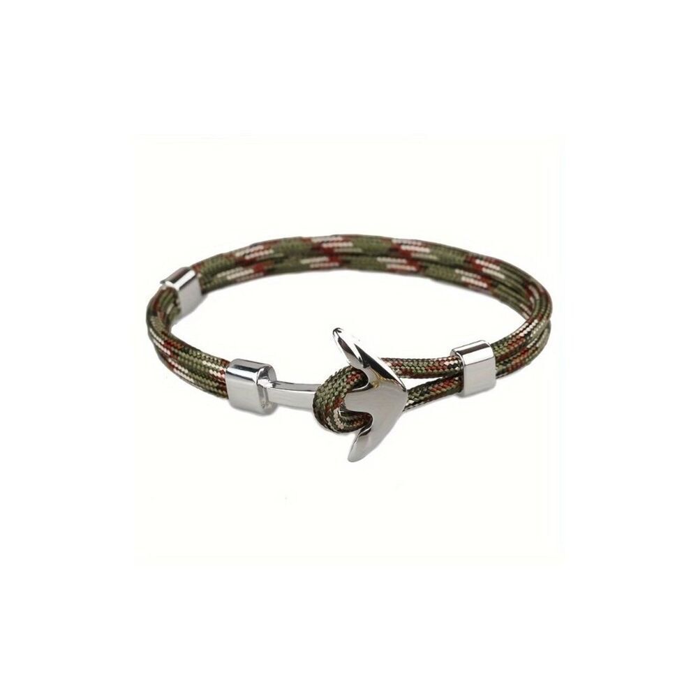 Bracelet Unisex Paracord w/Anchor Hook Closure For the Active Outdoor Lifestyle